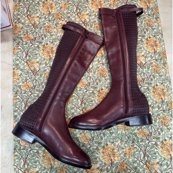 NWOT Cole Haan Lexi Grand Stretch Leather Riding Boots size 9.5 M - Picture 15 of 15
